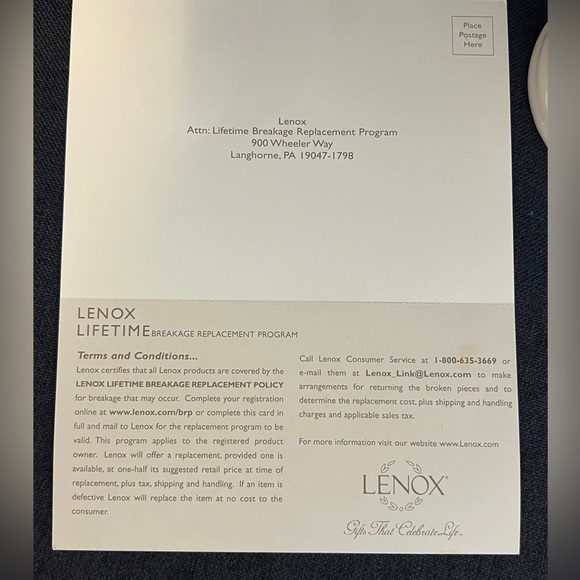 NWT Classic Lenox Rose Medley Vase Paperwork and Original Box Included - Picture 9 of 10